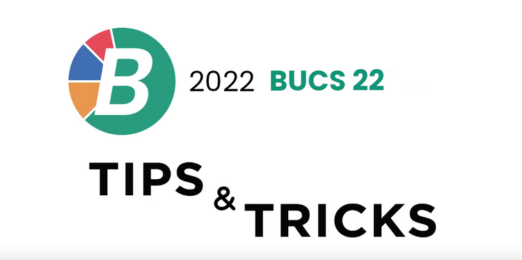 BUCS 22 Tips & Tricks for Fund Accounting