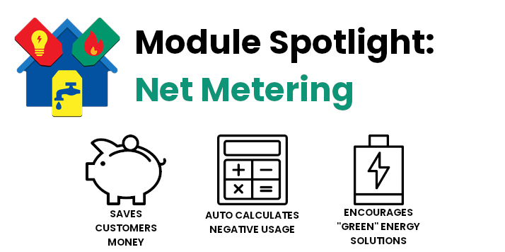 CUBIC net metering for your utility billing software