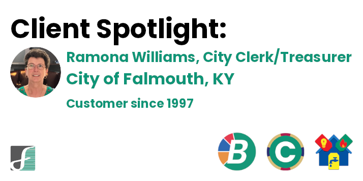 Falmouth, KY uses FMS for fund accounting and utility billing software