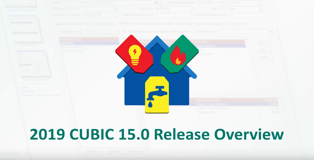 Municipal Software CUBIC 15 Release Updates