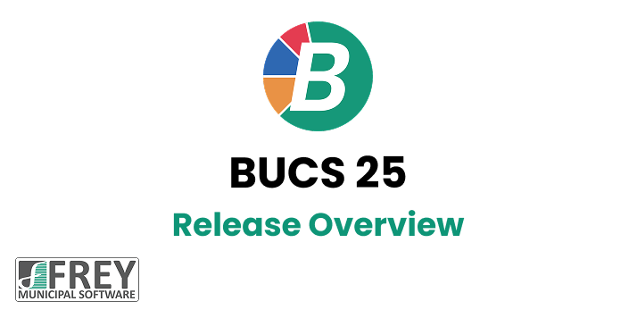 BUCS 25 Fund Accounting Software Release